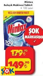 MİNTAX BULAŞIK MAKİNESİ TABLETİ